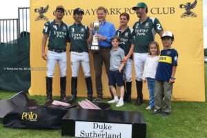 Ferne Park, campeón de la Duke of Sutherland Cup; actividad en Guards y Cirencester