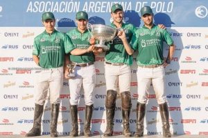 La Hache Cría & Polo se quedó con la primera copa de la Triple Corona, la Drysdale Cup